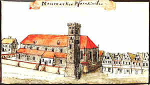 Neumarker Pfarr Kirche - Kościół farny, widok ogólny
